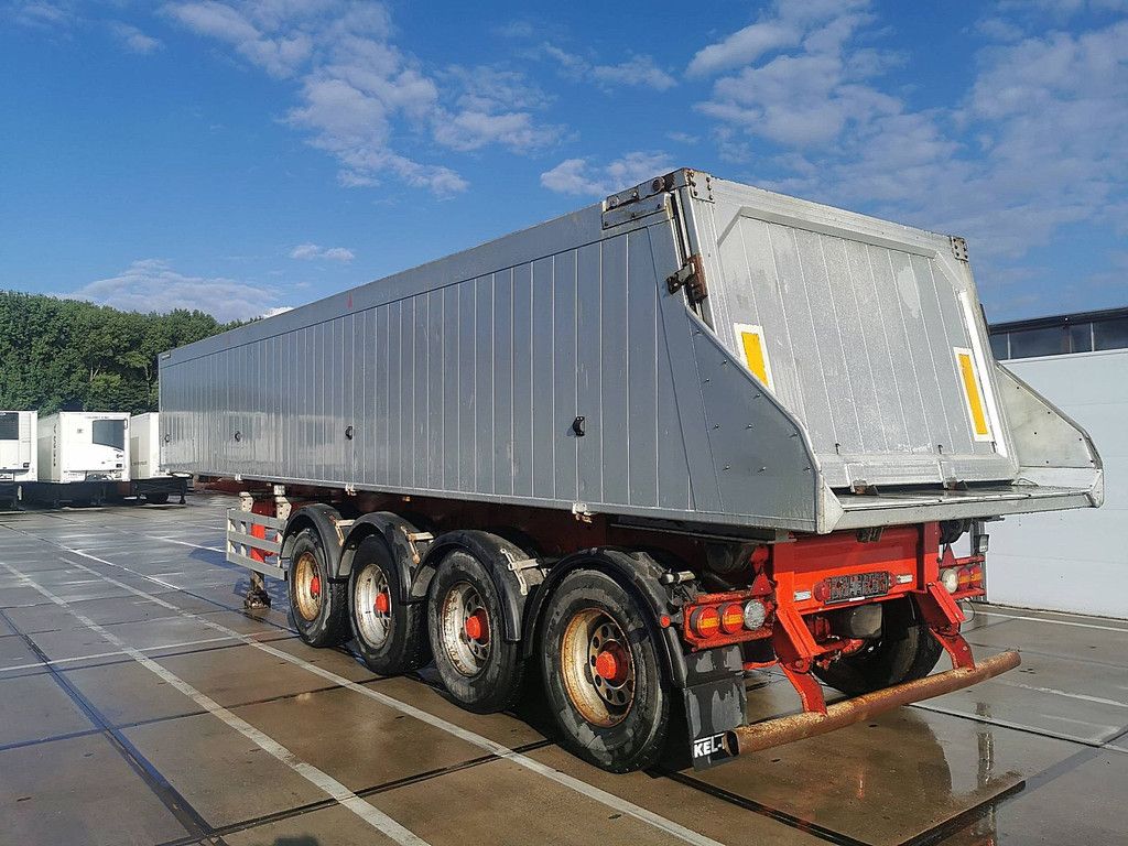BODEX ALU TIPPER 4 axle bpw