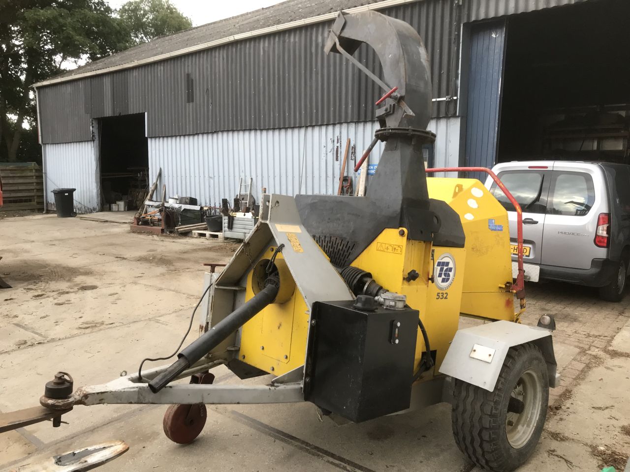 Graafbakken CW30- GENIE hoogwerker GS2646- Yamaha 450-