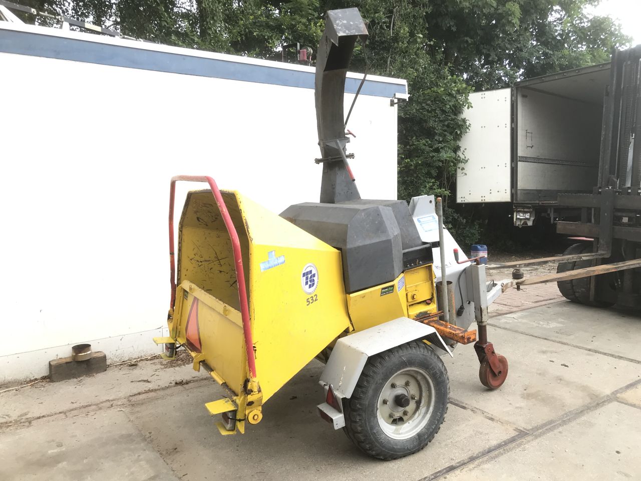 Graafbakken CW30- GENIE hoogwerker GS2646- Yamaha 450-