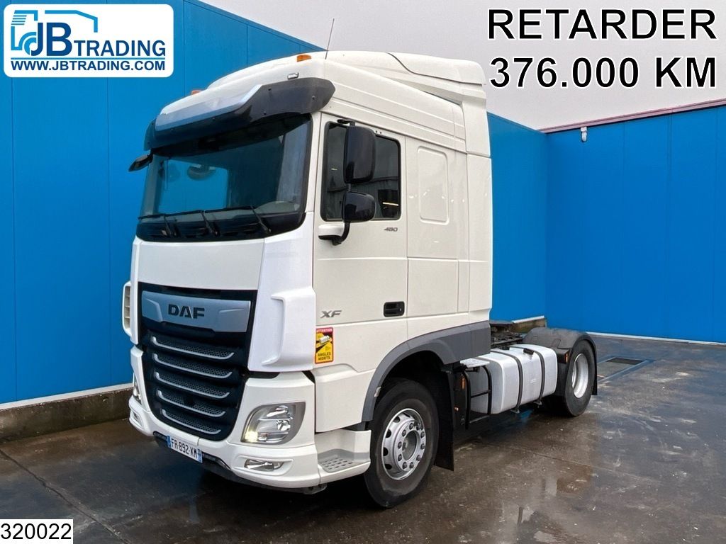 DAF XF 480 EURO 6D, Retarder, PTO