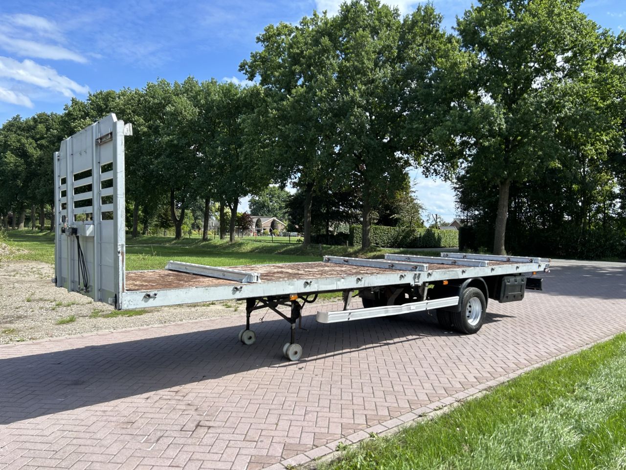 Be oplegger vlak 6 TON RAMPF-FABA
