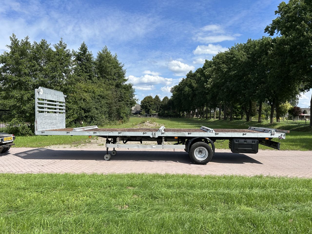 Be oplegger vlak 6 TON RAMPF-FABA