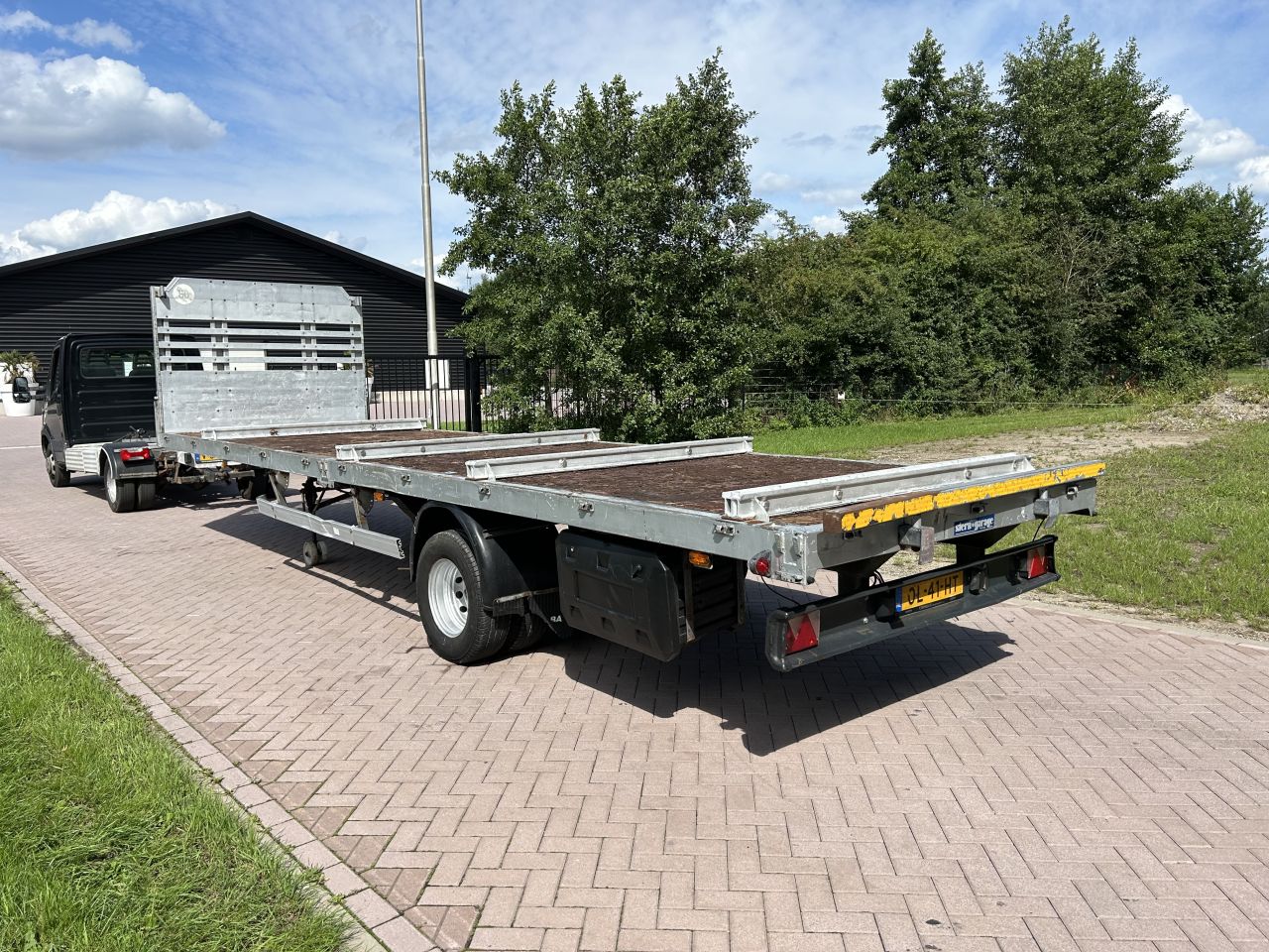 Be oplegger vlak 6 TON RAMPF-FABA