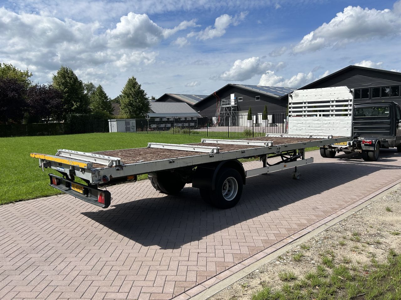 Be oplegger vlak 6 TON RAMPF-FABA