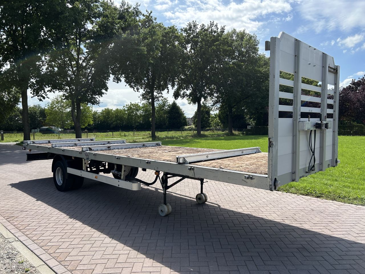 Be oplegger vlak 6 TON RAMPF-FABA