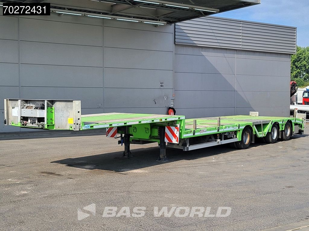 MAX TRAILER F-S43-1AAF Extendable 475cm Lift + Steering Axle TUV05/25