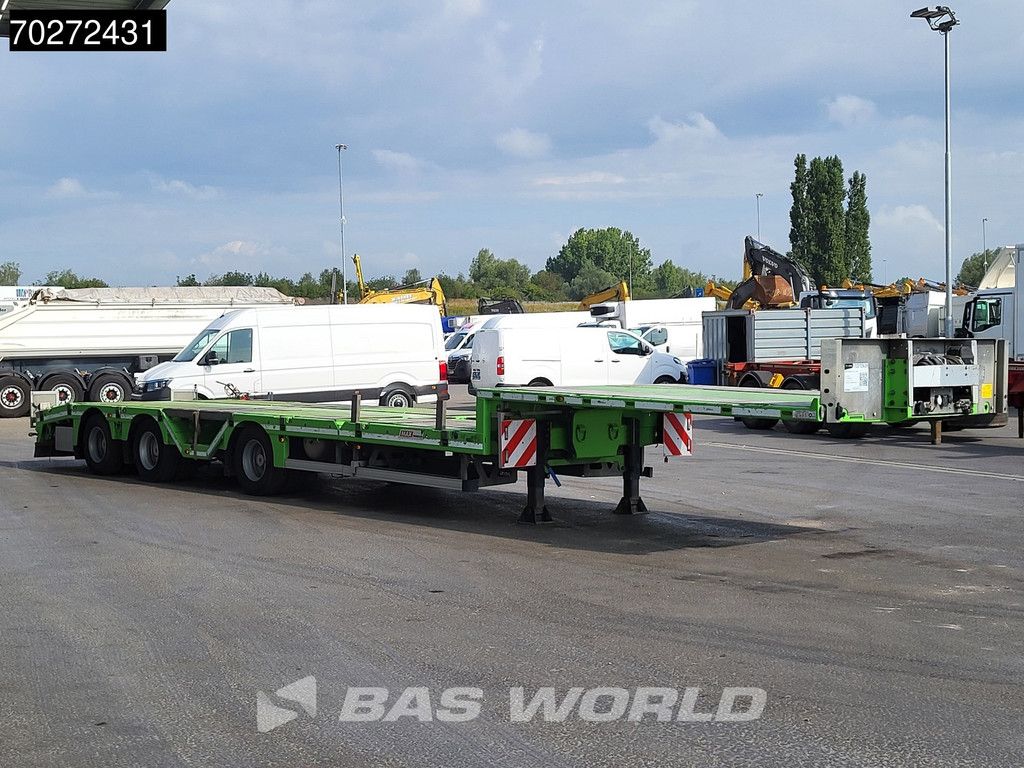 MAX TRAILER F-S43-1AAF Extendable 475cm Lift + Steering Axle TUV05/25