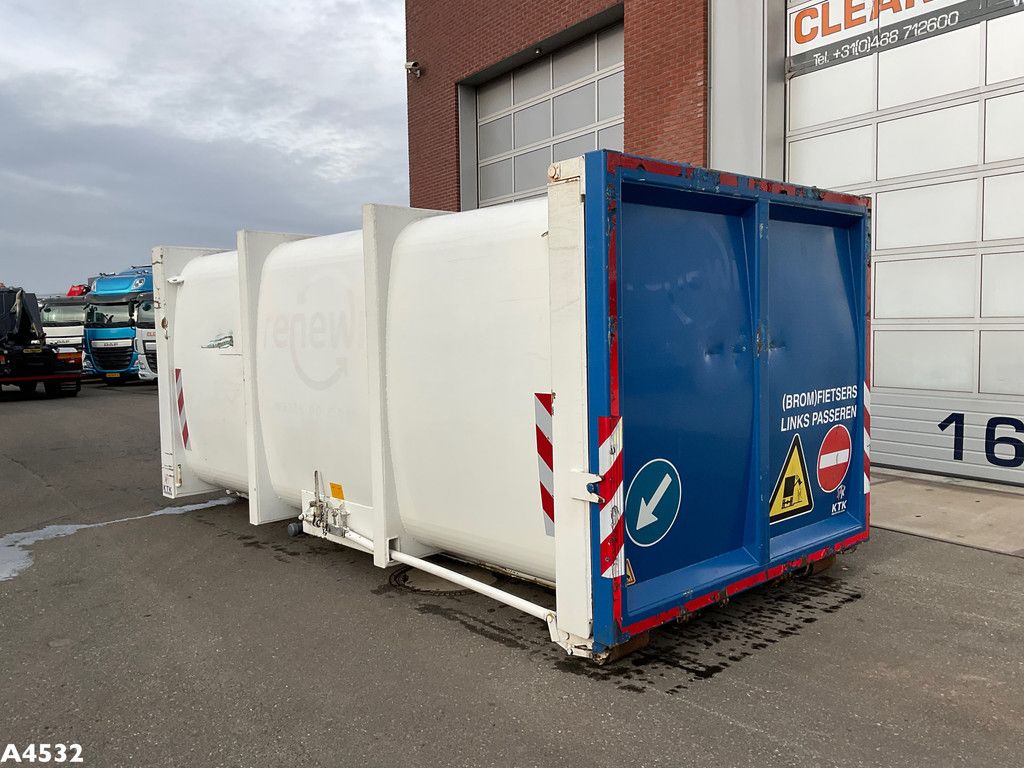 KTK 23m³ Zijlader container