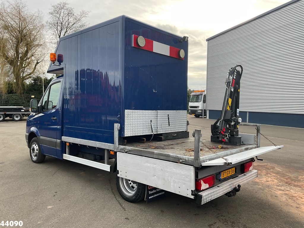 Volkswagen Crafter Servicewagen Hiab 1,3 Tonmeter laadkraan Just 123.645 Km!