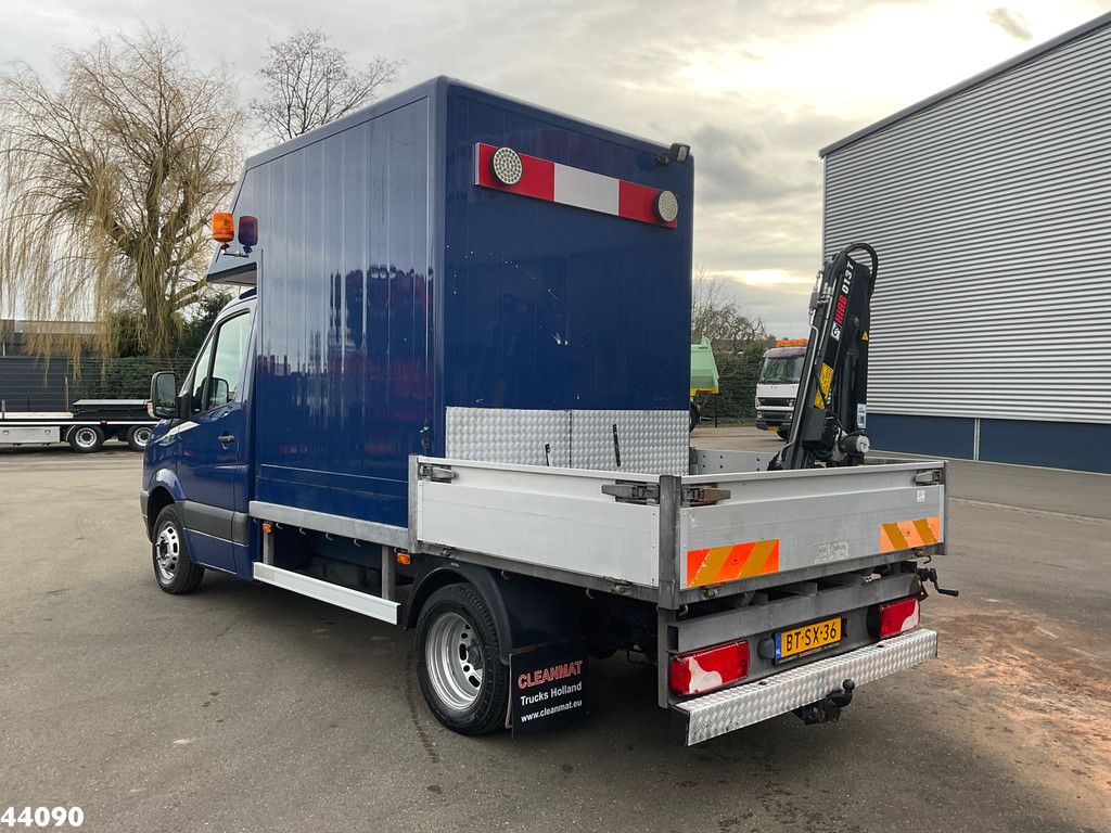 Volkswagen Crafter Servicewagen Hiab 1,3 Tonmeter laadkraan Just 123.645 Km!