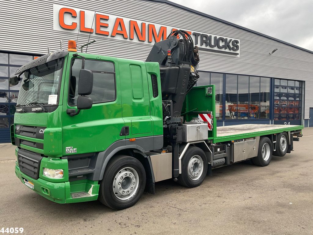 DAF FAX 85 CF 410 Euro 5 Fassi 66 Tonmeter laadkraan