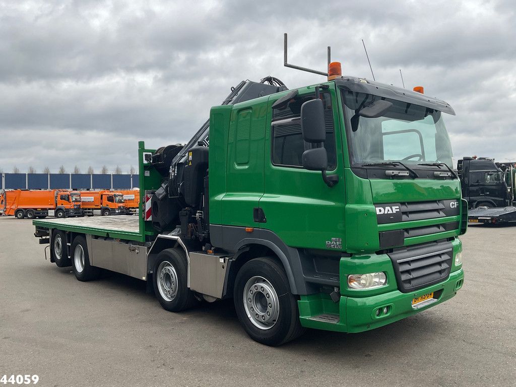 DAF FAX 85 CF 410 Euro 5 Fassi 66 Tonmeter laadkraan