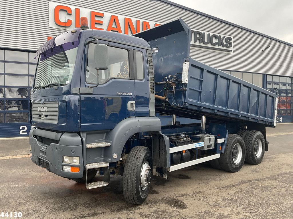Man TGA 33.363 6x6 Kipper 12m³ Manual Full steel
