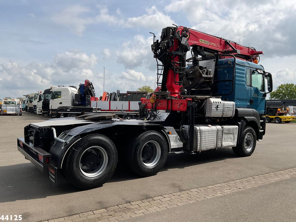 Man TGS 33.480 6x6 Euro 6 Palfinger 27 Tonmeter boomkraan