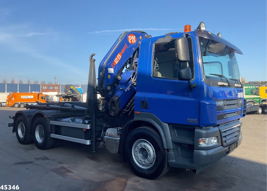 DAF FAT 85 CF 360 6x4 PM 25 Tonmeter laadkraan