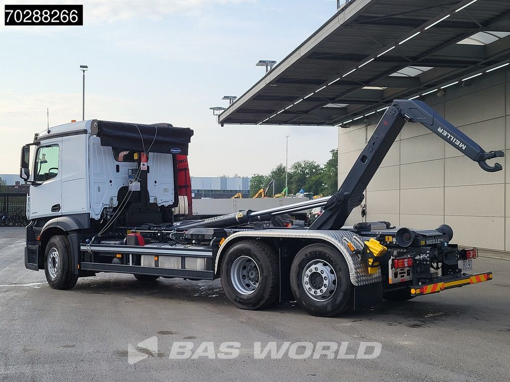 Mercedes Actros 2745 6X2 New! Meiller RS21.70 Abrollkipper Retarder Lift-Lenk Asche Navi Automatic