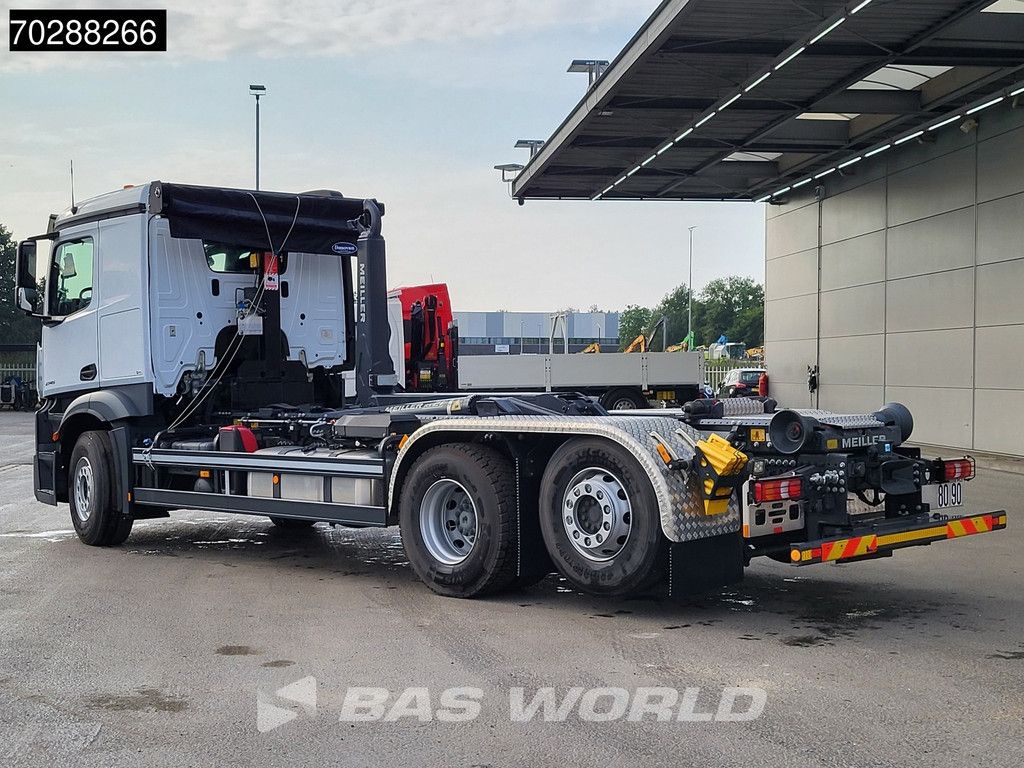 Mercedes Actros 2745 6X2 New! Meiller RS21.70 Abrollkipper Retarder Lift-Lenk Asche Navi Automatic