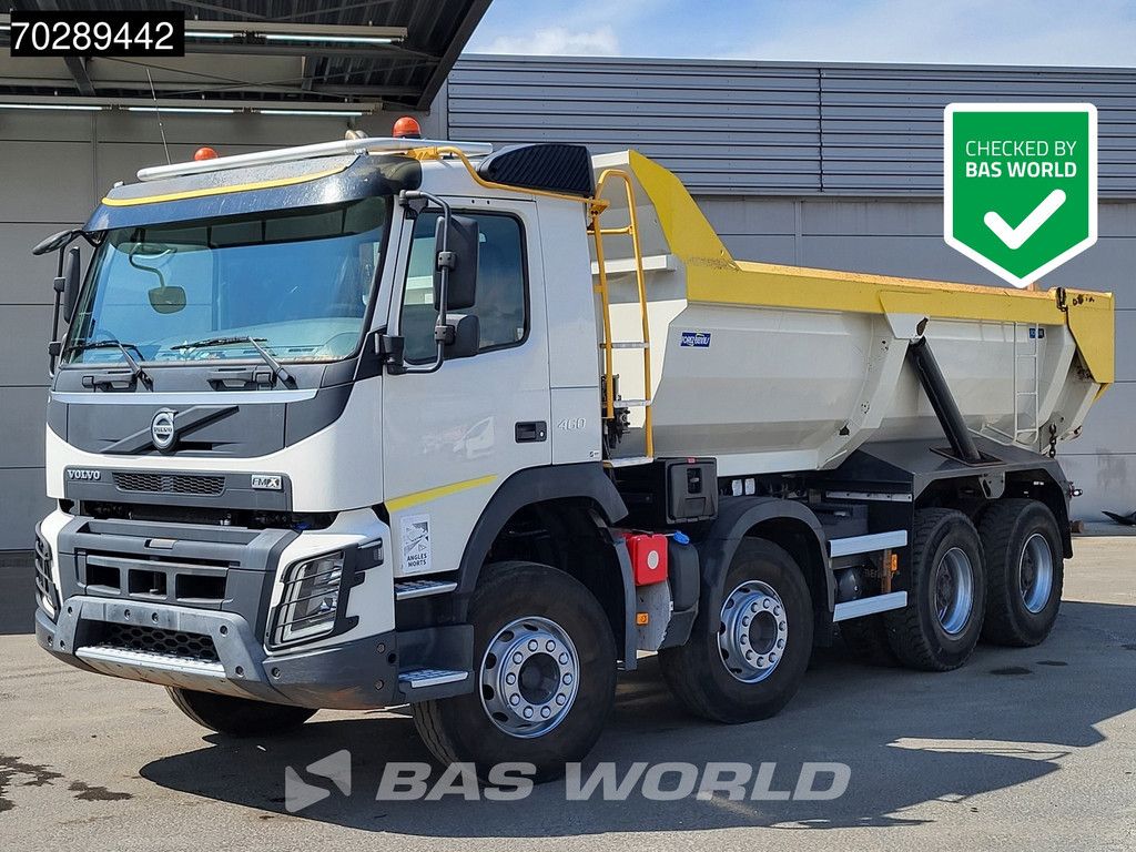 Volvo FMX 460 8X4 Steel Tipper 17m3 Big-Axle Euro 6