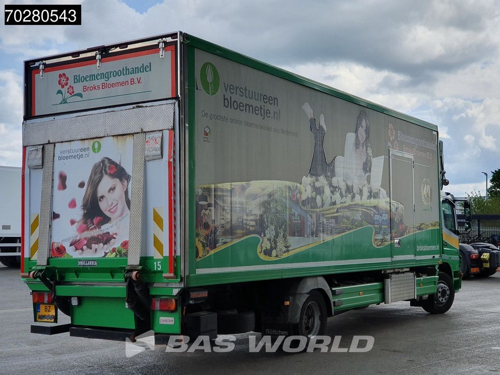 Mercedes Atego Atego 1218 4X2 12t NL-Truck Mitsubishi TDJ430D cooler 1500kg Ladebordwand Euro 5