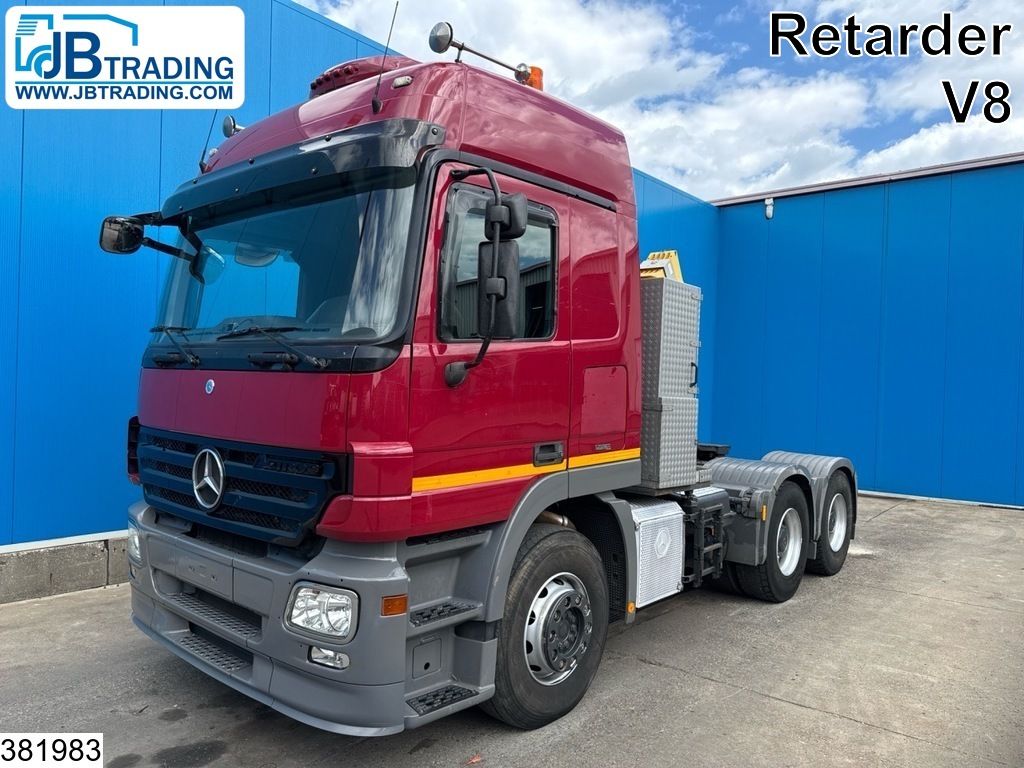 Mercedes Actros 2655 6x4, EURO 5, EPS, Retarder, Standairco