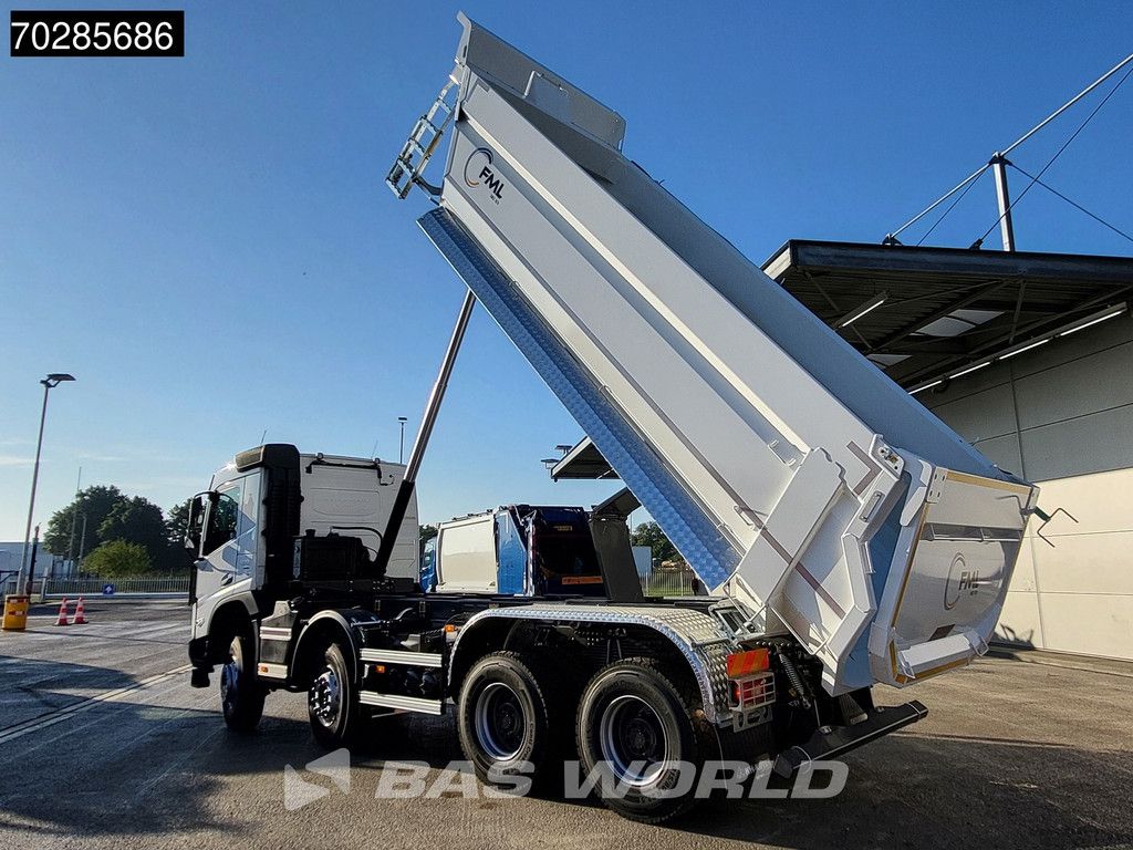 Volvo FMX 500 8X6 NEW! 18m3 KH-Kipper Steelsuspension Big-Axle Automatic Euro 6