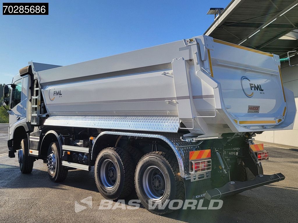Volvo FMX 500 8X6 NEW! 18m3 KH-Kipper Steelsuspension Big-Axle Automatic Euro 6