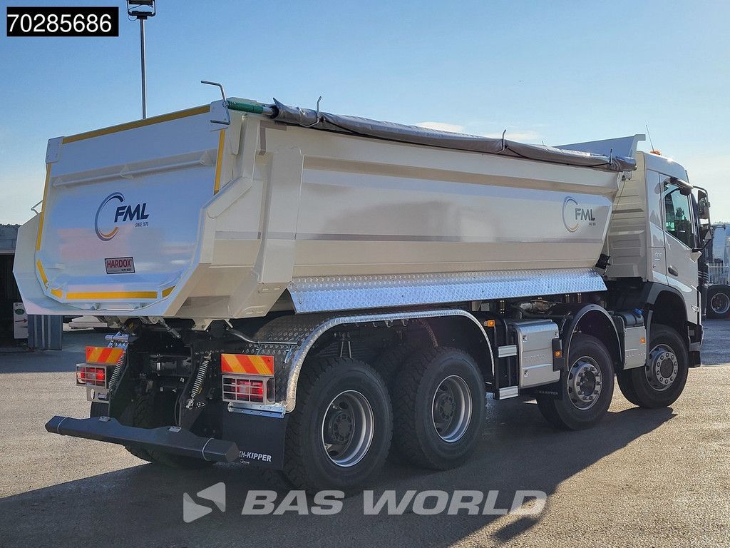 Volvo FMX 500 8X6 NEW! 18m3 KH-Kipper Steelsuspension Big-Axle Automatic Euro 6