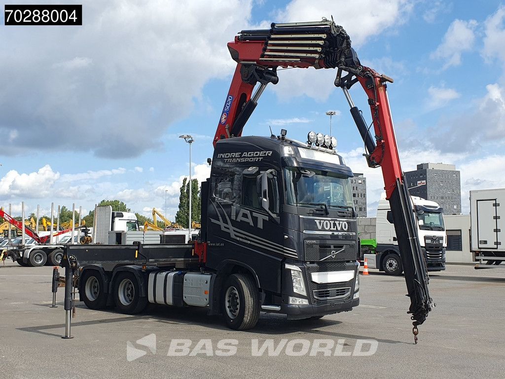 Volvo FH FH 540 6X4 HMF 5020-K6 Crane FJ1000-K5 Jib Retarder Lift-Axle Xenon Dynamic Steering Euro 6