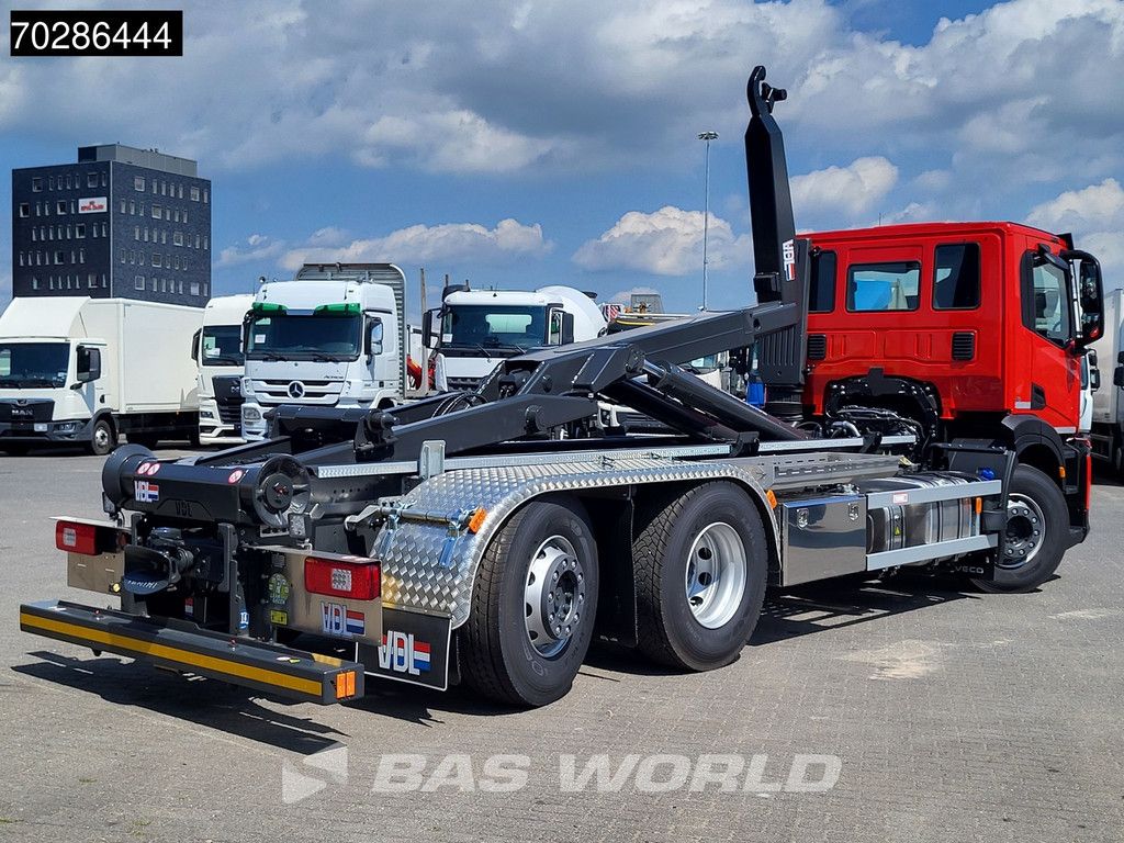 Iveco X-Way 460 6X2 NEW VDL S21-6400 Hooklift Lift+steering Axle Automatic Navi Euro 6