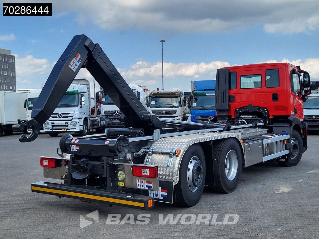 Iveco X-Way 460 6X2 NEW VDL S21-6400 Hooklift Lift+steering Axle Automatic Navi Euro 6