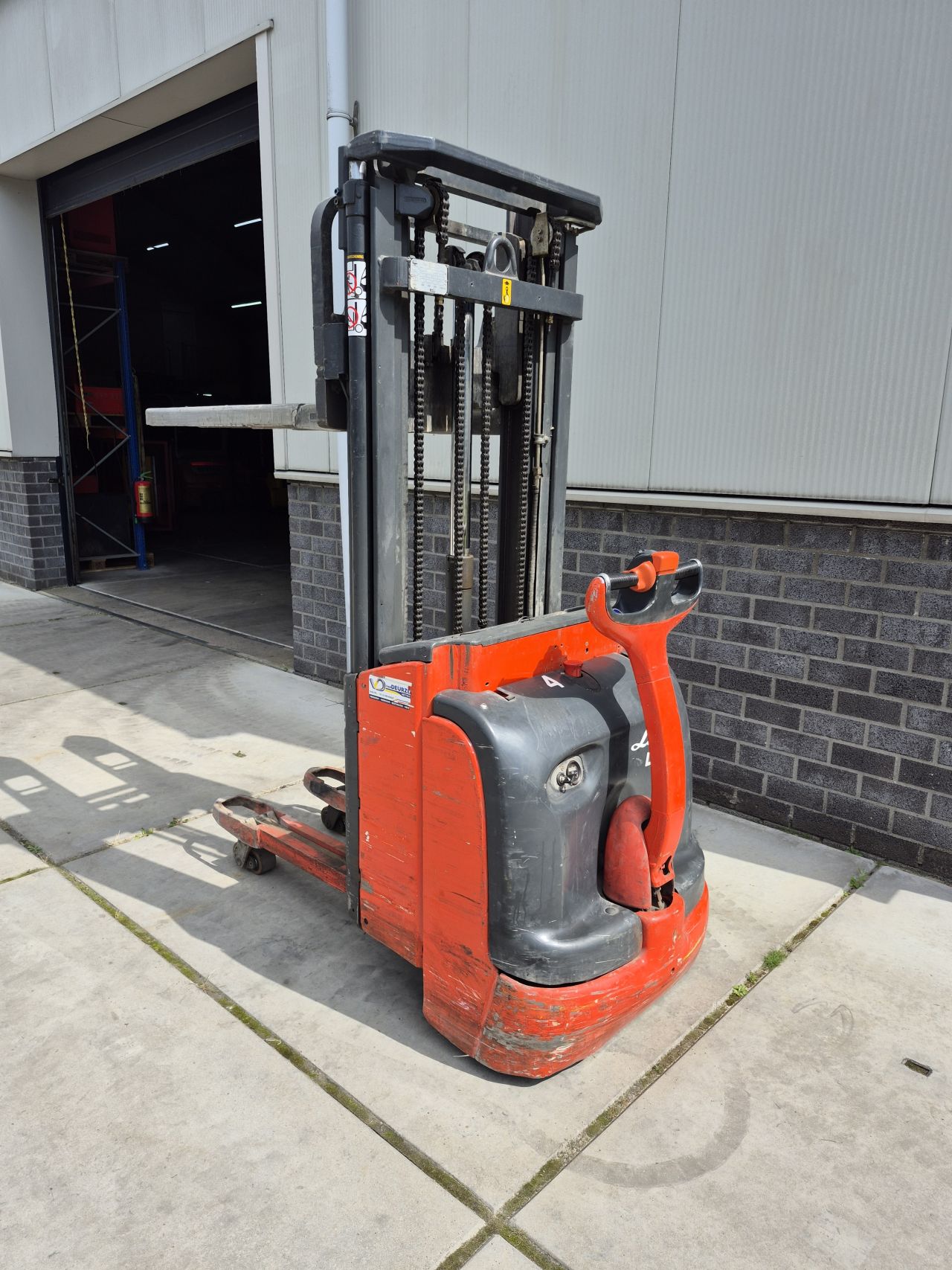 Linde L14 stapelaar Initiale heffing triplex freelift 4.300 mm
