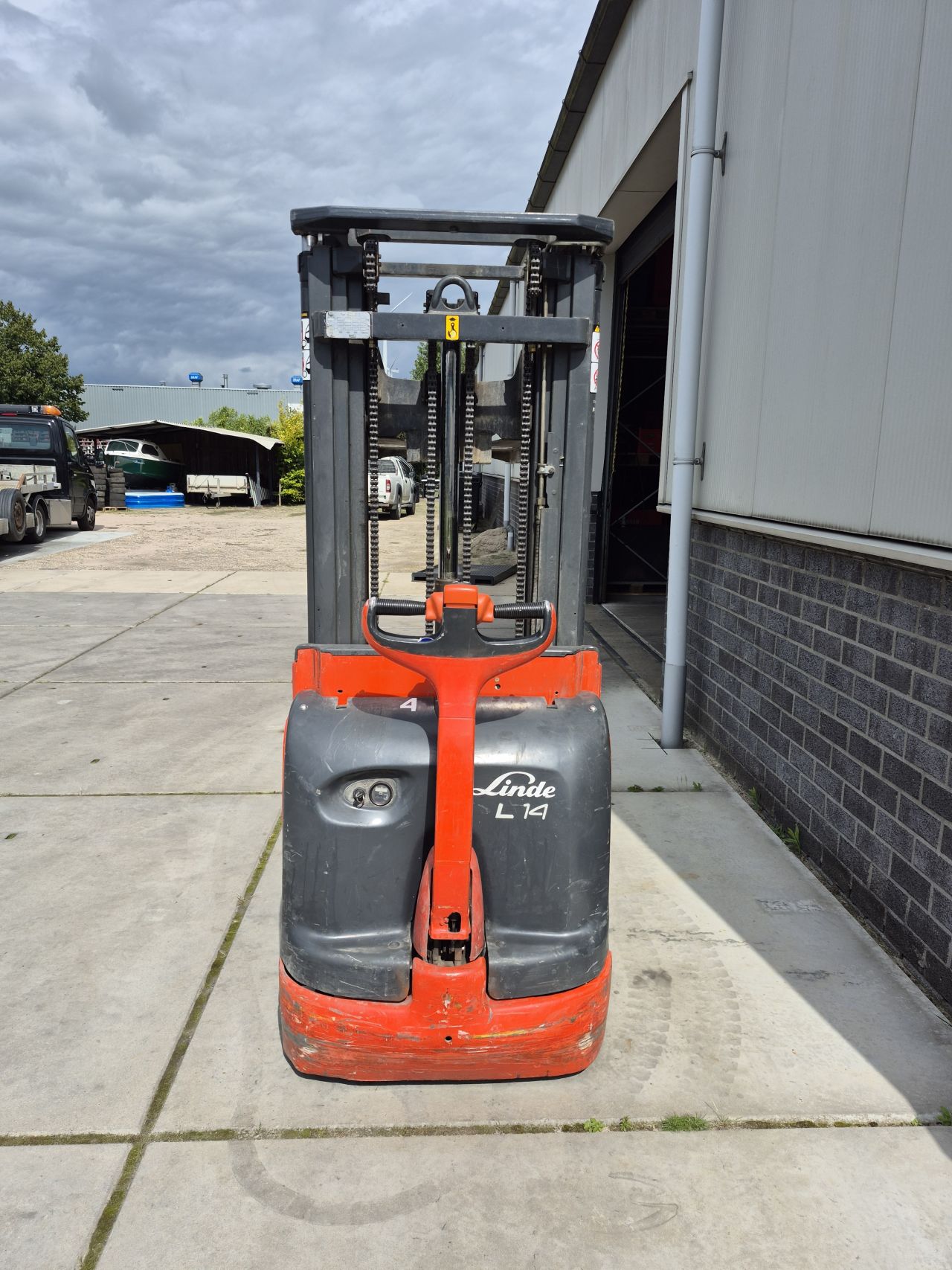 Linde L14 stapelaar Initiale heffing triplex freelift 4.300 mm