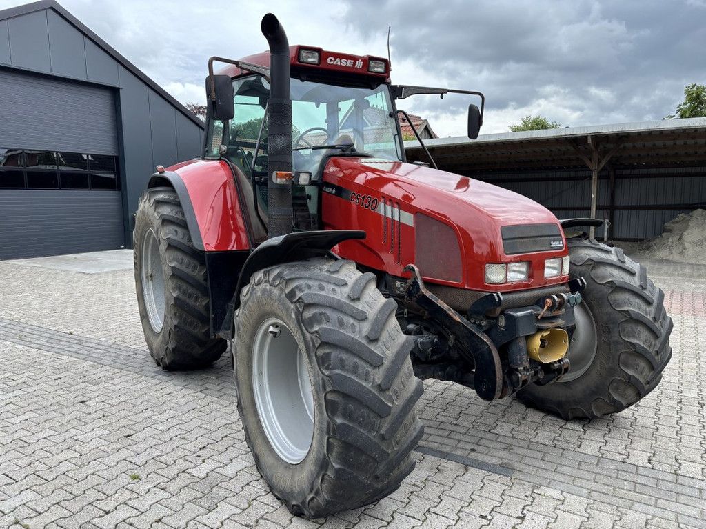 Case-IH CS130 40km. FH/PTO, Lucht, Vooras veering.