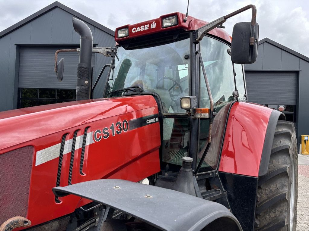Case-IH CS130 40km. FH/PTO, Lucht, Vooras veering.