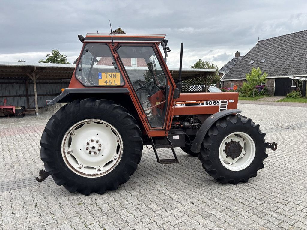 Fiat-Agri 80-88 DT 4wd, Zuidberg Fronthef.