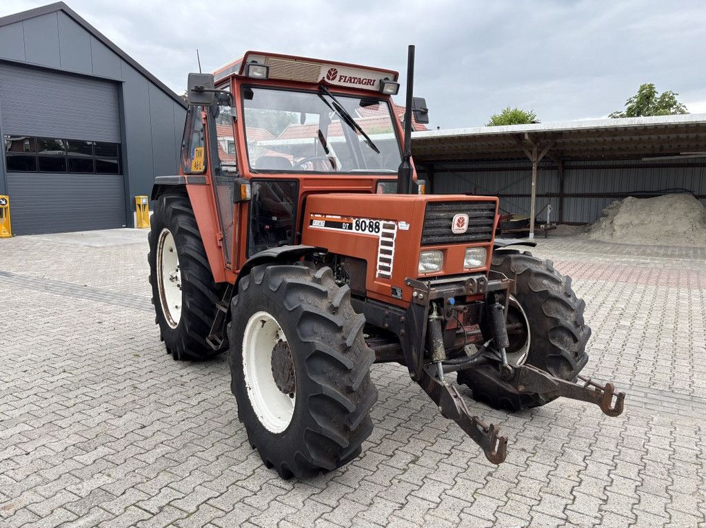 Fiat-Agri 80-88 DT 4wd, Zuidberg Fronthef.