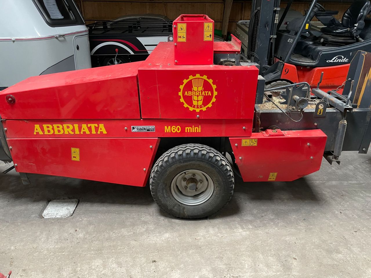 Abbriata M60 Mini balenpers – weinig gebruikt, direct inzetbaar