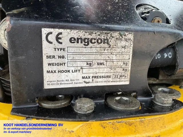 Hitachi ZX 140w-6 Engcon! TOP Condition