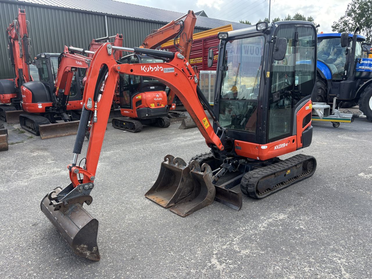 Kubota KX019-4 graafmachine