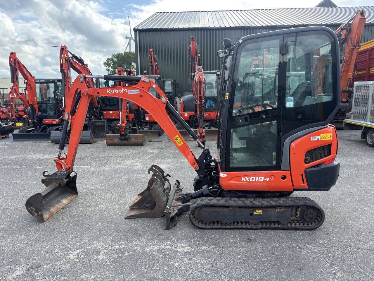 Kubota KX019-4 graafmachine