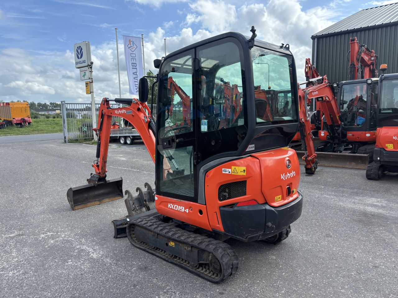 Kubota KX019-4 graafmachine