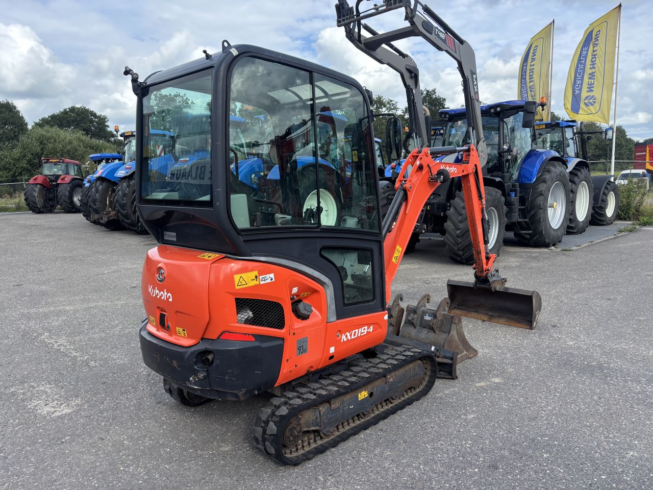 Kubota KX019-4 graafmachine