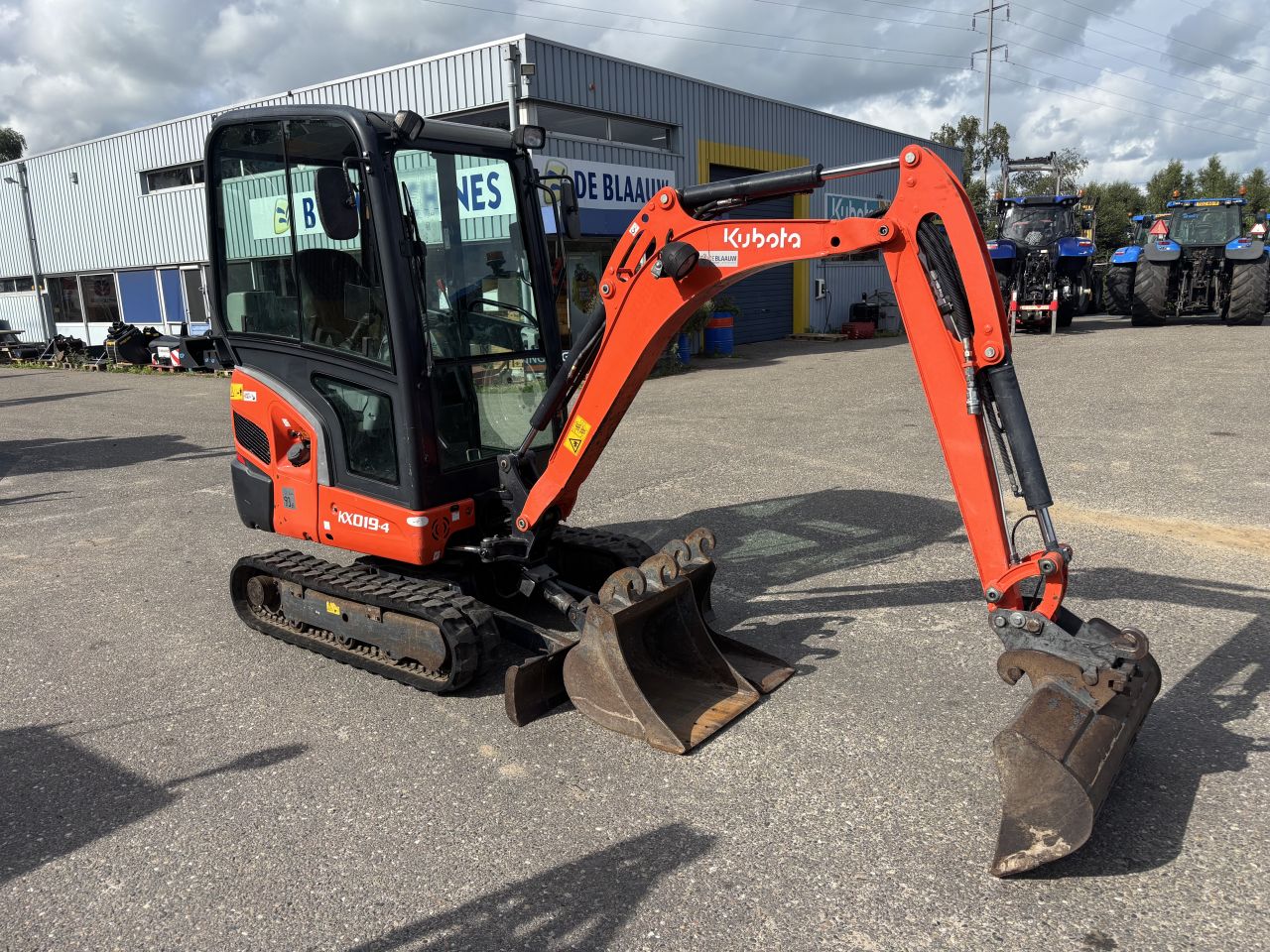 Kubota KX019-4 graafmachine