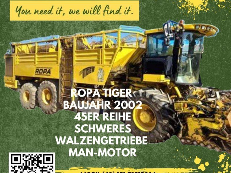 Ropa Tiger einsatzfähig & viele Ersatzteile