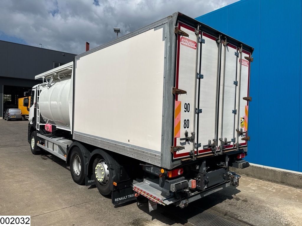 Renault T 380 13020 Liter, EURO 6, Dhollandia, PTO