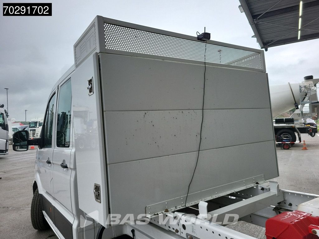 Volkswagen Crafter 177pk Dubbel Cabine Open Laadbak Kist 3500kg trekhaak Pritsche Pickup Open Box Euro6 2m3 A/C Towbar Cruise control