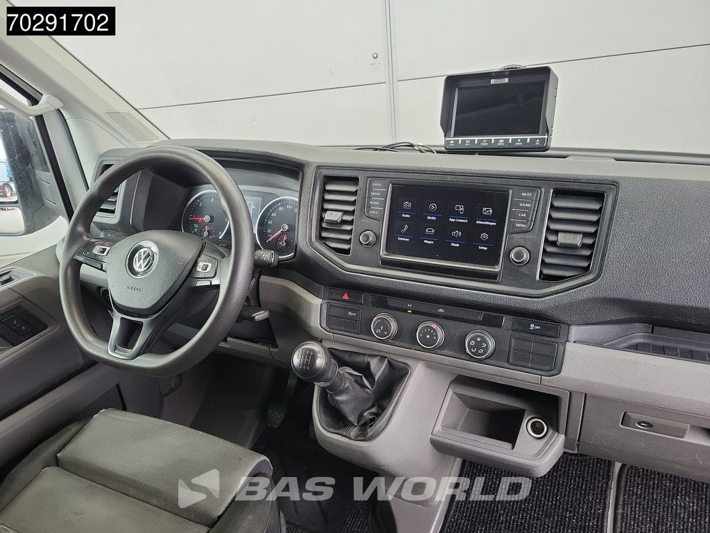 Volkswagen Crafter 177pk Dubbel Cabine Open Laadbak Kist 3500kg trekhaak Pritsche Pickup Open Box Euro6 2m3 A/C Towbar Cruise control
