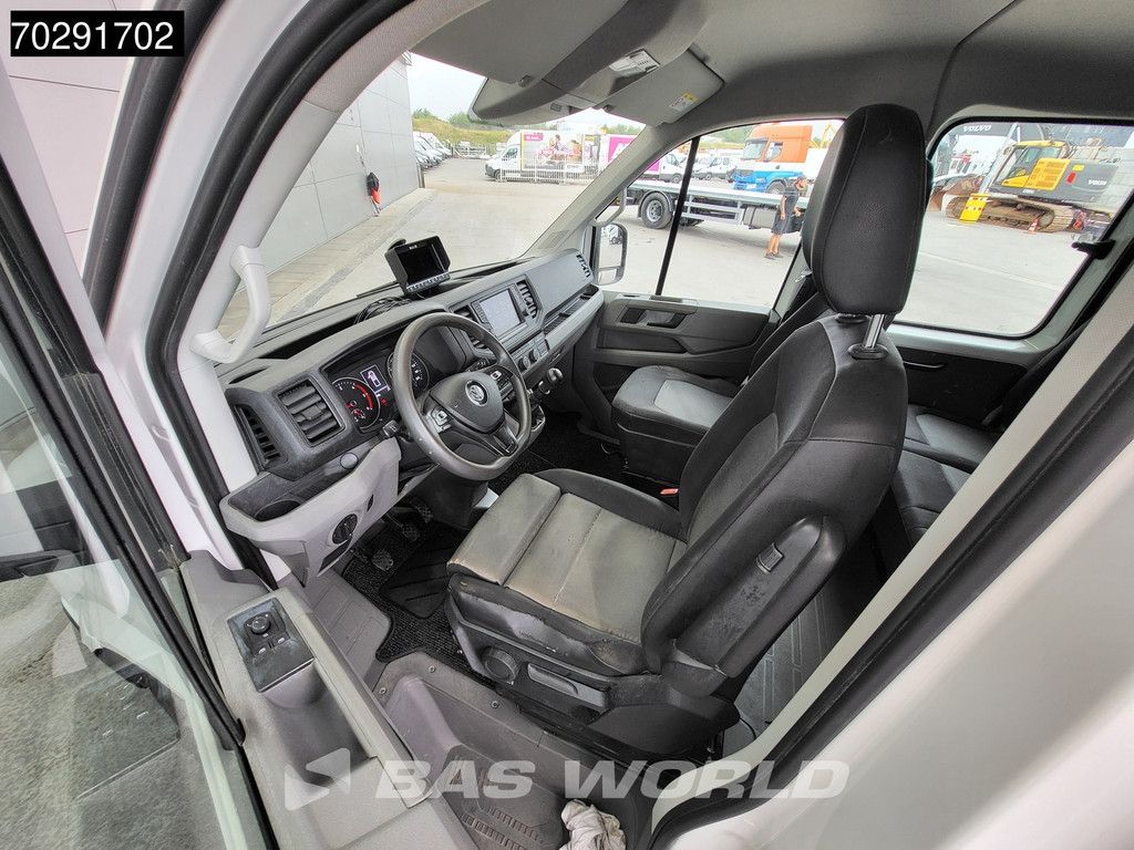 Volkswagen Crafter 177pk Dubbel Cabine Open Laadbak Kist 3500kg trekhaak Pritsche Pickup Open Box Euro6 2m3 A/C Towbar Cruise control
