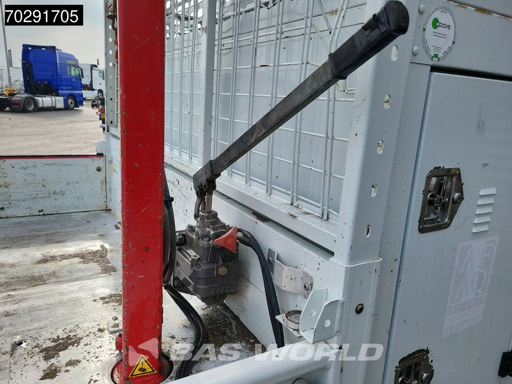 Iveco Daily 35C16 Open Laadbak met Kraan Dubbellucht 3,5t Trekhaak Airco Cruise Camera Euro6 Pritsche Pickup Open Box Crane Kran Kranwagen 2m3 A/C Towbar Cruise control