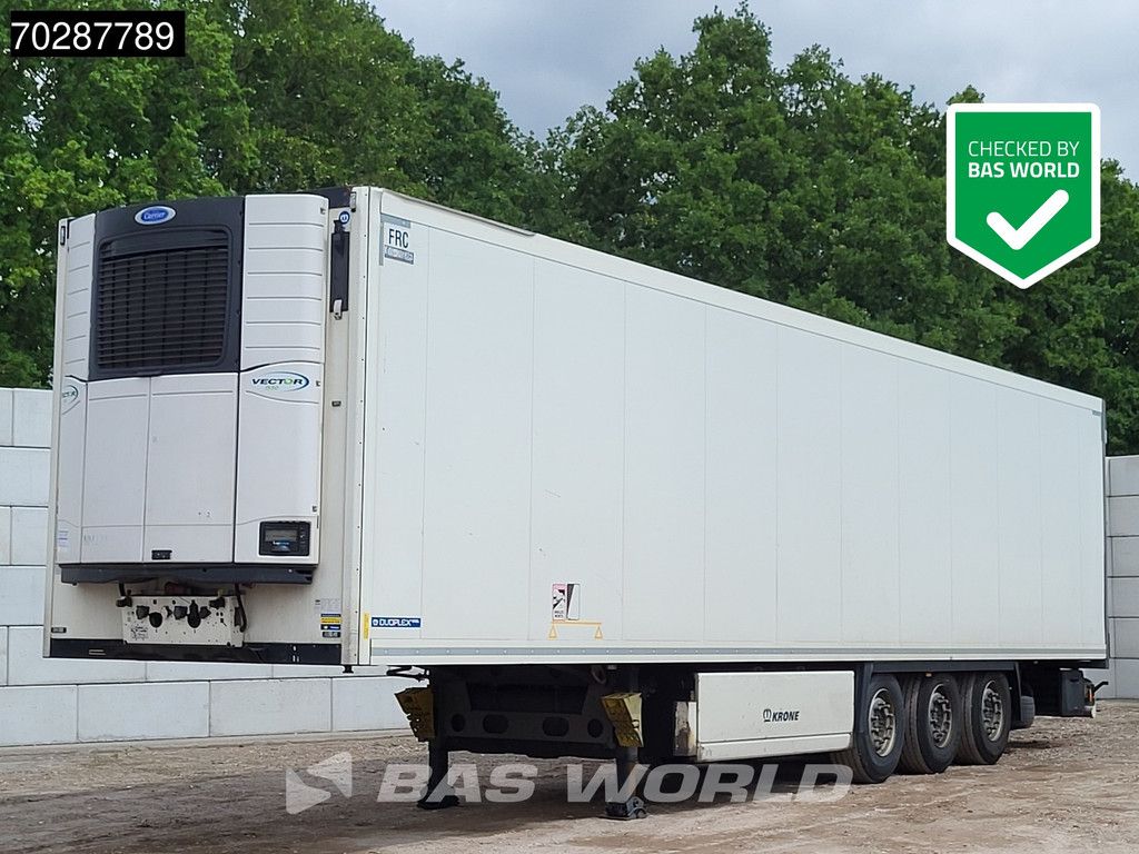 Krone Carrier Vector 1550 Doppelstock Liftachse Palettenkasten